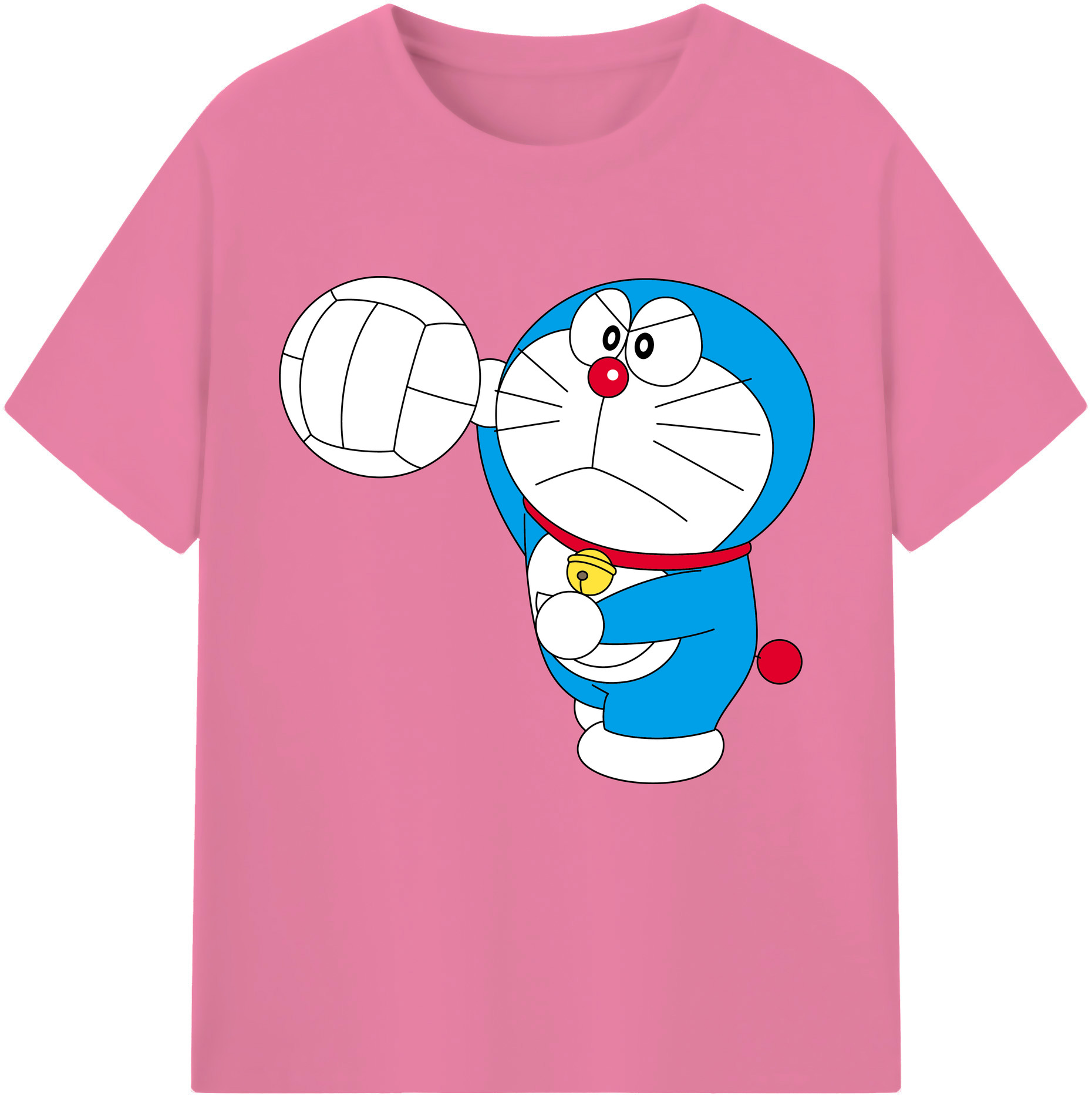 （画像用） ドラえもん Doraemon 綿100％半袖Tシャツ（フロントプリント）